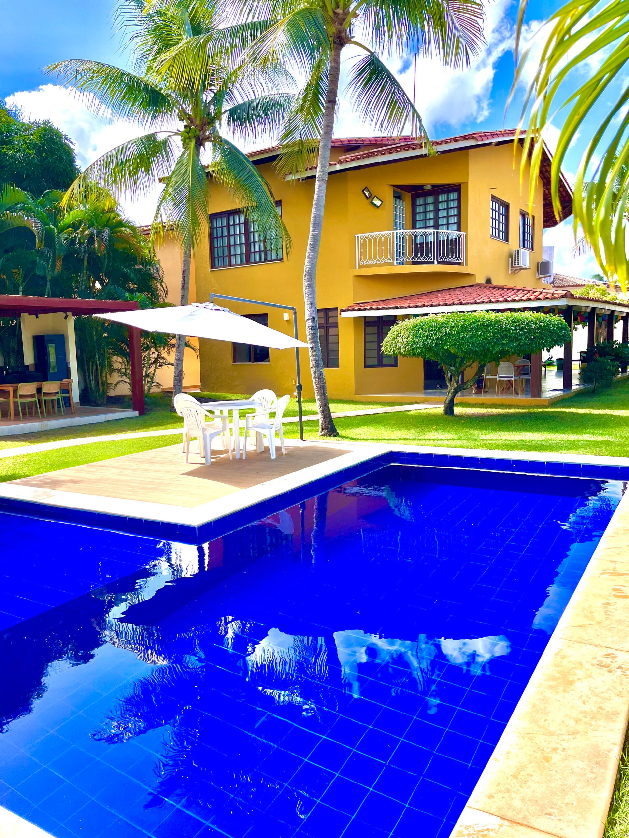 Casa de temporada com piscina